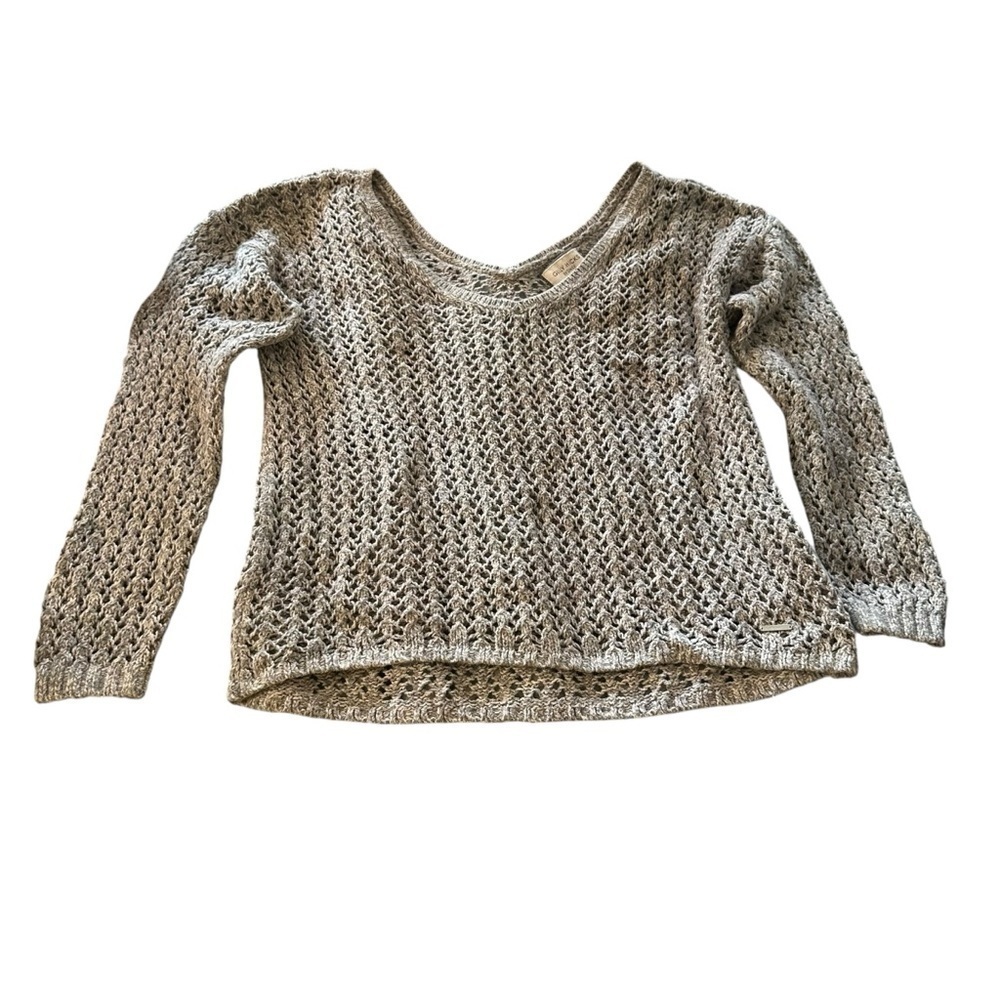 Gilly Hicks Heathered Knit Sweater